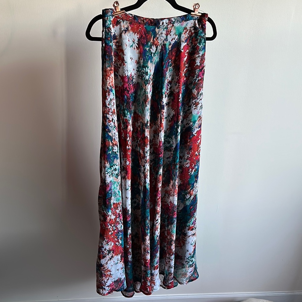 Floral Multicolor Women's Skirt